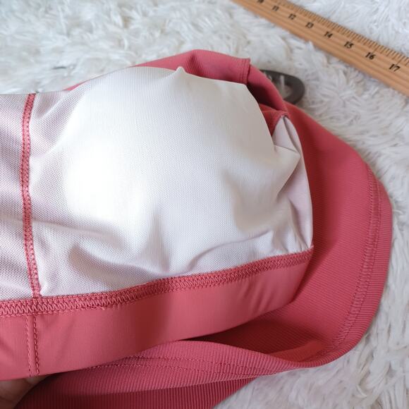 32 Degrees Cool Ladies Tank Top Ribbed Size L Pink Sleeveless Build in Bra - Picture 5 of 6